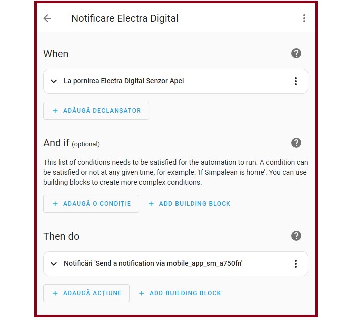 aplicatie telefon interfon electra digital